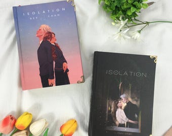 Isolation Hardcover Book by Bex-chan  | Handmade Special Edition with 2 Cover Options | Collector’s Fantasy Romance Book