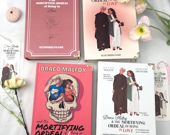 Draco Malfoy & The Mortifying Ordeal of Being in Love | Dramione Fanfiction Hardcover| Slow Burn Romance Book | Multiple Cover Editions