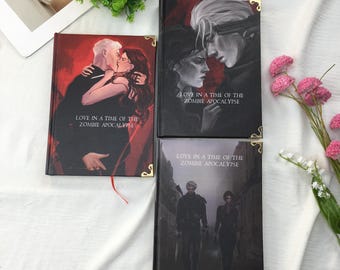 Love in a Time of the Zombie Apocalypse 3-Volume Hardcover Book Set | Dark Romance & Post-Apocalyptic Fantasy Gothic Fanfiction Book