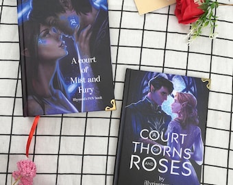 A Court of Thorns and Roses Hardcover Book Set | A Court of Mist and Fury Rhysand POV | Fae Fantasy Romance Novel | Viral Book Bundle