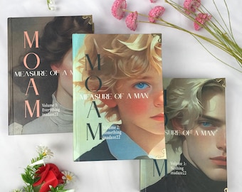 Trilogía de fanfiction en tapa dura "La medida de un hombre" / Romance Dramione / Vol. 1–3 por inadaze22 / Romance fantástico