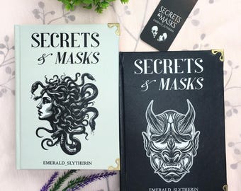 Secrets & Masks 2-Volume Book Set | Romance Fanfiction | Dark Academia - Fantasy Novel | Collector Hardcover Edition | Dramione Lovers Gift