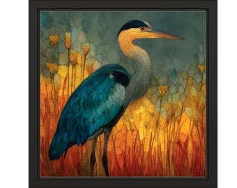 Frame for Ceramic Art Tiles - Variety of Sizes - Black Floating Frame Style Wall Hanging Art Decor