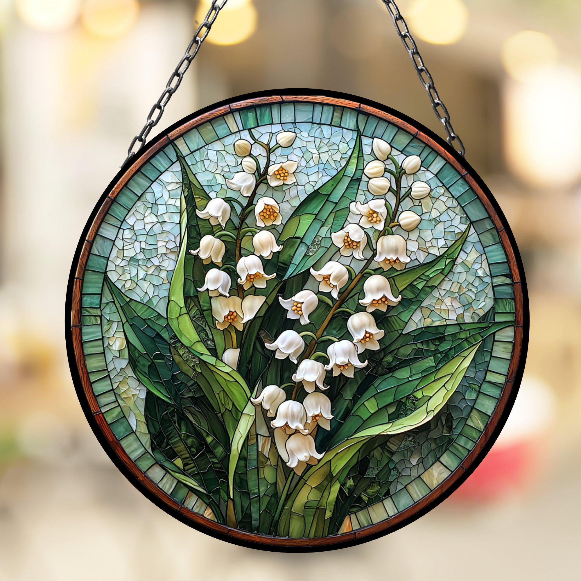 Lily of the Valley May Birthflower Suncatcher Birthmonth Birth Month ...