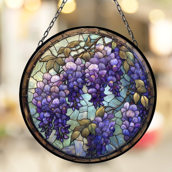 Hanging Wisteria - Etsy