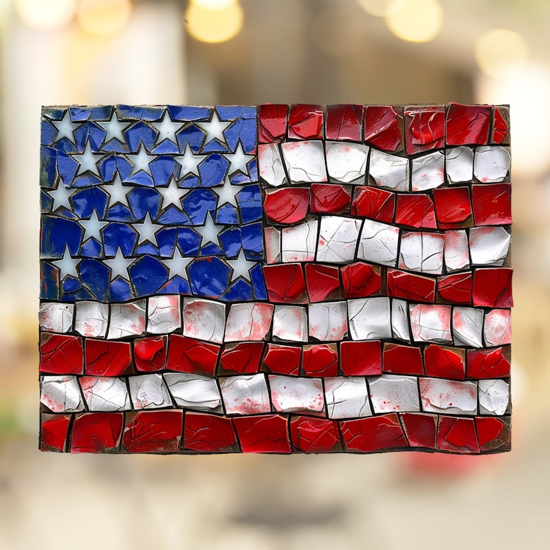 4th of july stained glass patterns