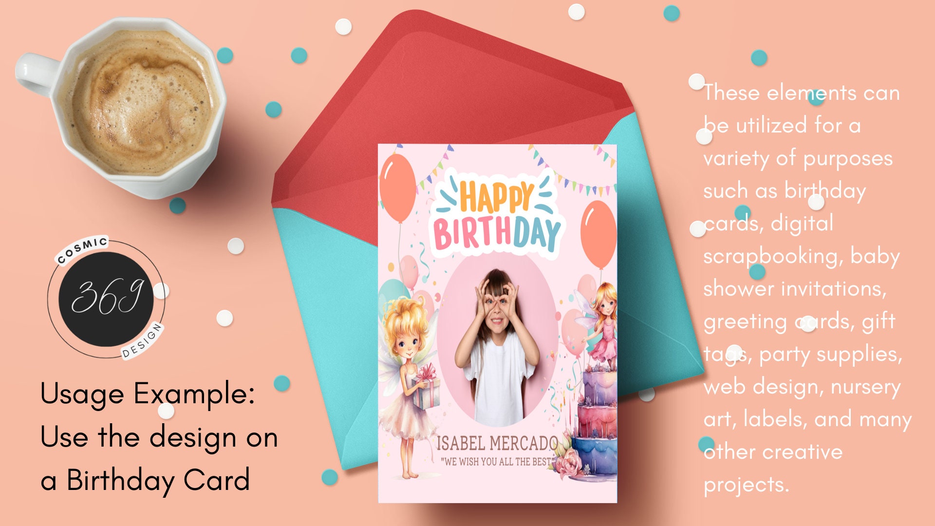 Watercolor Birthday Fairy Clipart Pack - 23 PNG - Fairy Clipart, Cute ...