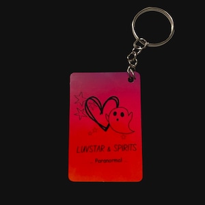 Paranormal Keychain, Luvstar & Spirits Paranormal, Ghost Hunter Keychain, perfect gift for Ghost Hunters!