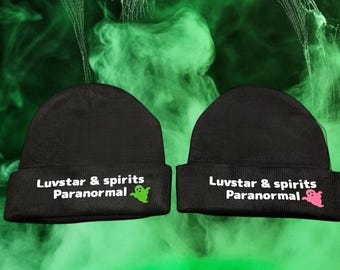 Luvstar & Spirits Paranormal-beanie, Spooky Ghost, Ghost Hunting-beanie