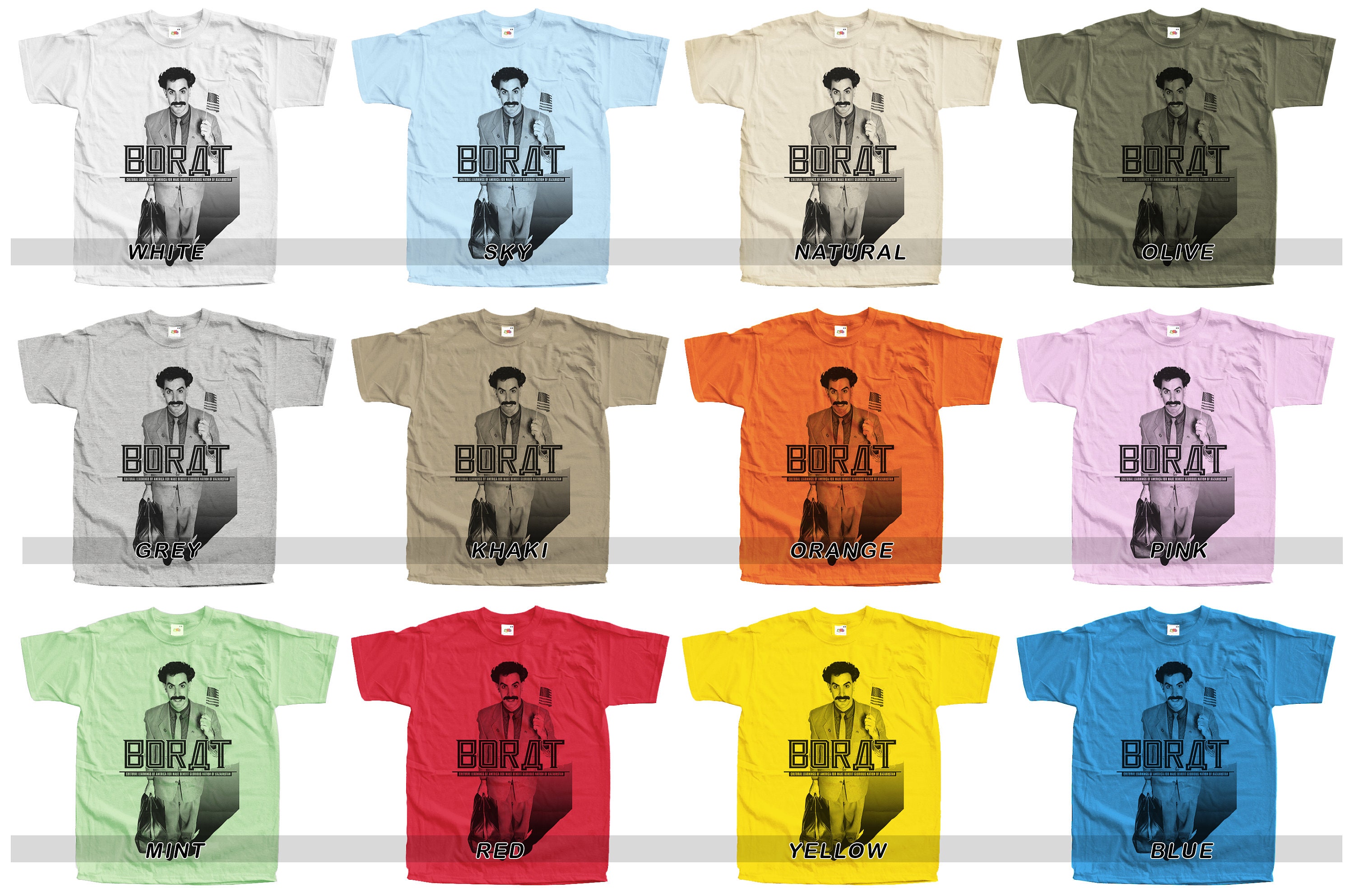Vintage Borat T-shirt: Classic Movie Tee - Etsy