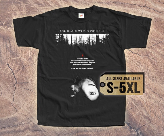 The Blair Witch Project 1999 T-shirt, Vintage Movie Poster Tee - Etsy