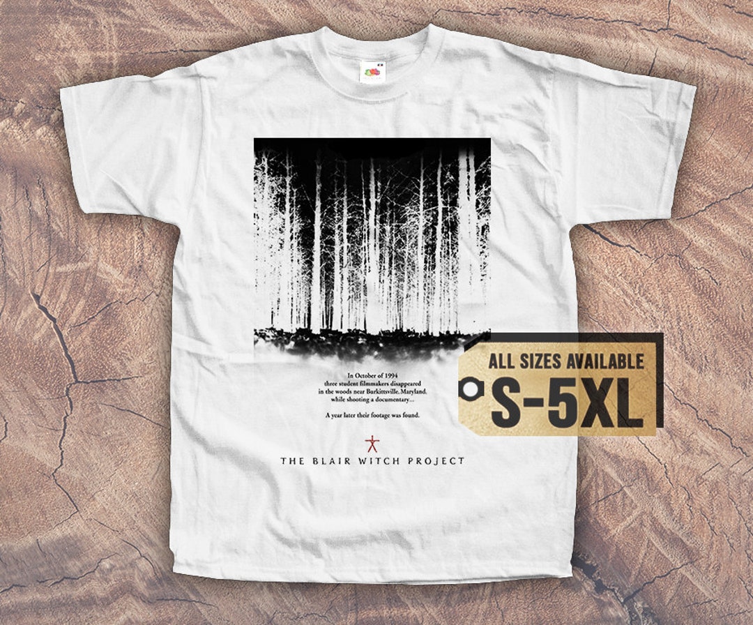 The Blair Witch Project 1999 T-shirt, Vintage Horror Movie Tee - Etsy