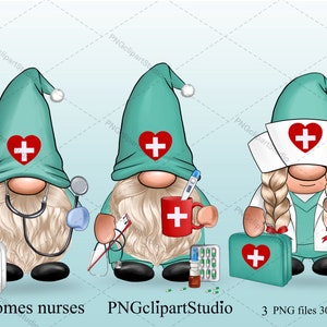 Nurse gnomes png sublimation design download, nursing png, Nurse png, Nurse life png, gnomes png design