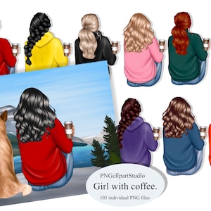 Imágenes prediseñadas de mejores amigos, Chica con café, Imágenes prediseñadas de Besties, Imágenes prediseñadas de mejores amigos, Imágenes prediseñadas de hermanas del alma, Imágenes prediseñadas de amigos, Imágenes prediseñadas de Bff