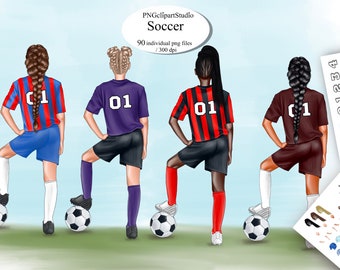 Soccer clipart, Football Clip Art, DIY clipart