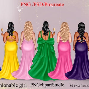 Fashion Mädchen Clipart, Boss Babe Clipart, Planer Girl Clipart, Boss Girl, Lady Boss Clipart, Classy Lady Clipar