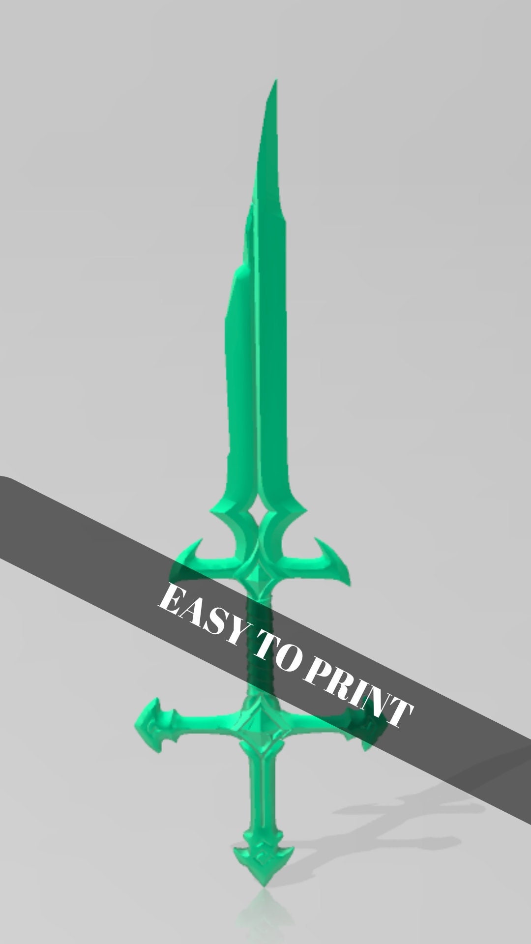 STL file Minecraft Sword - Cube Game Replica 🗡️・3D printing