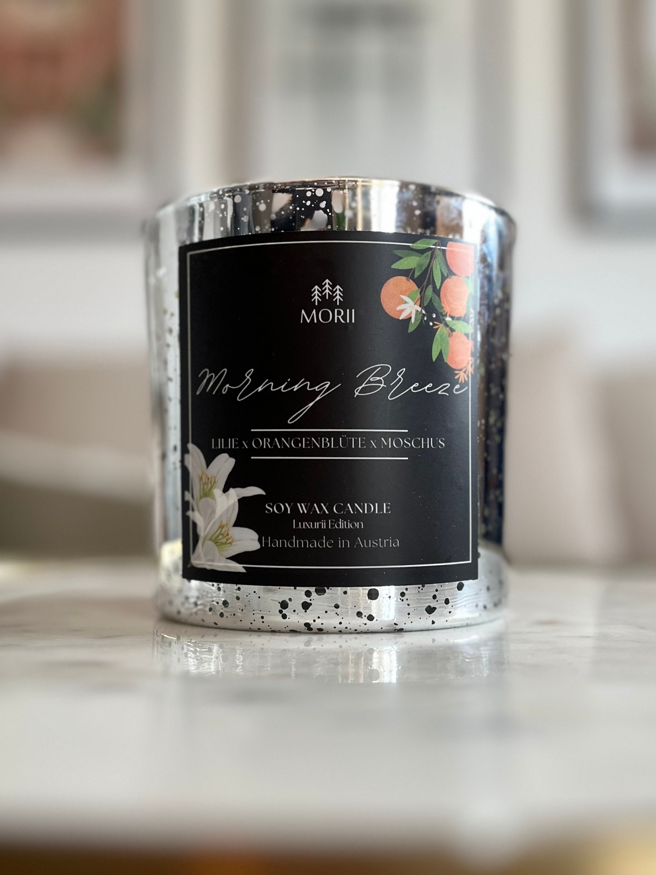 Richly scented soy wax candle SPRING BREEZE - Made in Charleston SC –  Jamailah