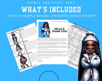 DALL-E3 ChatGPT Prompt Guide v4 | Ai Prompt Guide | Winter Prompt Guide | Winter Chibi Baddies Prompt Guide | ChatGPT v4 + DALL-E3 Prompts
