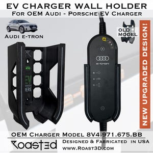 EV Charger Holder for Audi e-tron & Porsche
