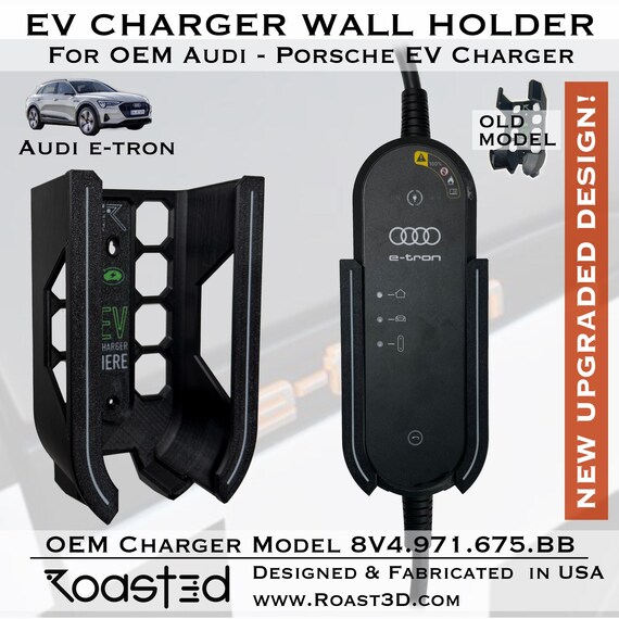 EV Charger Holder for Audi E-tron & Porsche - Etsy