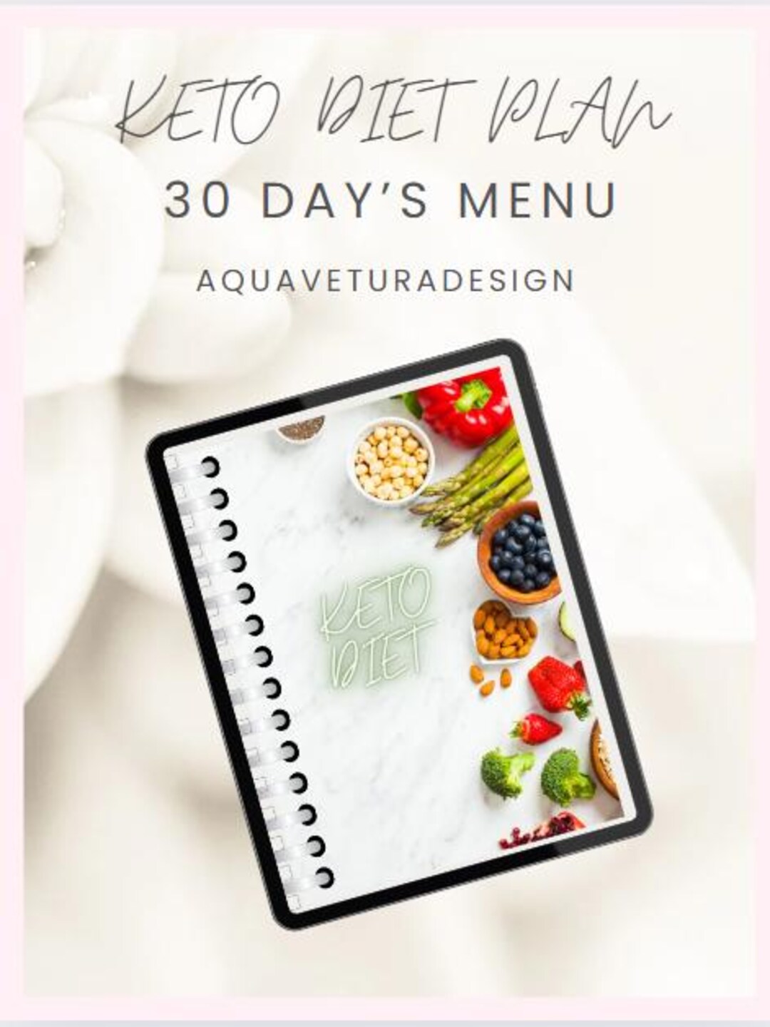 KETO DIET PLAN | 30 Day's Menu | - Etsy