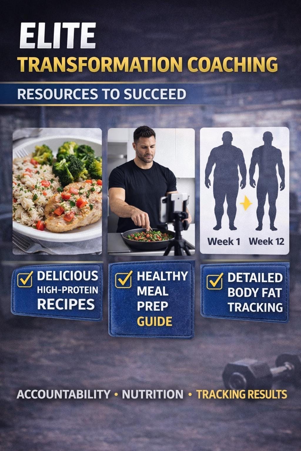 12-week Elite Body Transformation | 1-on-1 Online Coaching | Custom ...