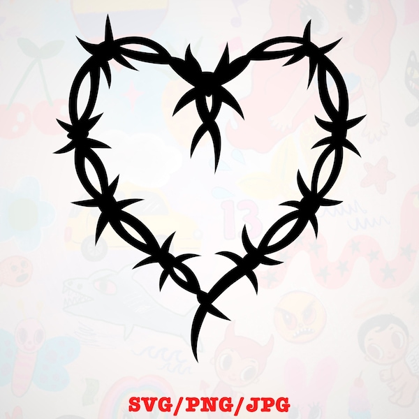 Karol G Heart Tattoo SVG/PNG/JPG Digital Download Stickers For Cricut/Silhouette