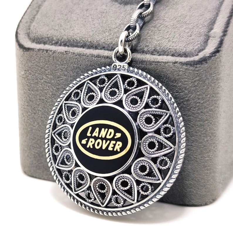Range Rover Silver Key Chain Land Rover Car Accessories Keychain. Gift for Him. Easter Gift. Jewelry ...