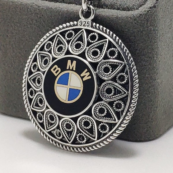 BMW Keychain, Unique Silver Keychain,  Car Accessories For Women, Auto Schlüsselanhänger, Dainty Luxury Car Accessories