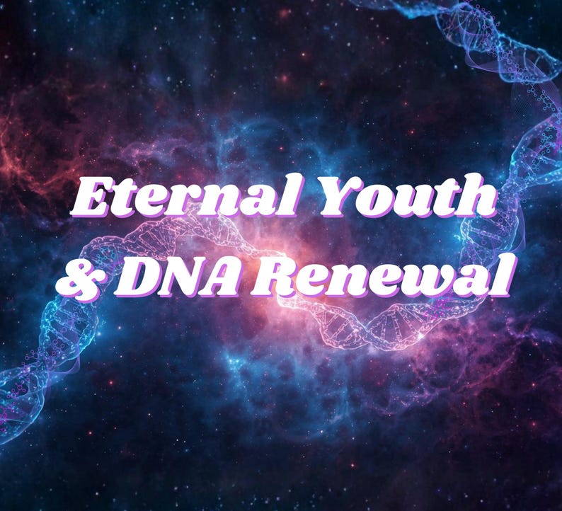 Reverse Aging Light Code Activation | Telomere Lengthening DNA Rejuvenation Meditation image 1