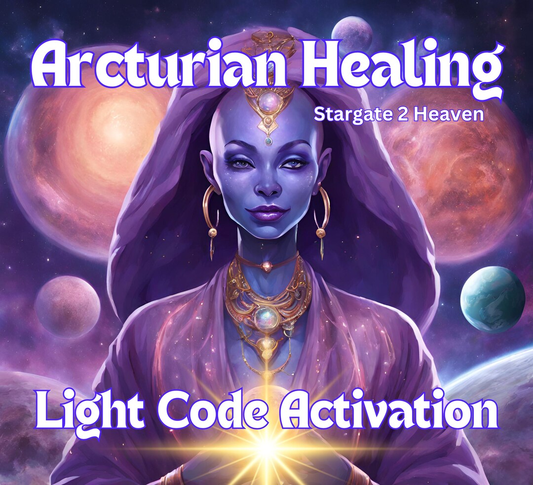 Arcturian Healing Meditation | Light Language Activation | DNA Codes ...