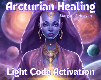 Arcturian Healing Meditation | Light Language Activation | DNA Codes Alignment