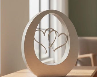 Hearts Adult Cremation Urn for Ashes