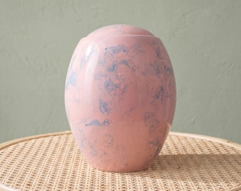 Pink Sky Modern Adult Cremation Urn for Ashes
