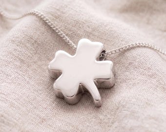 Self-fill Four leaf Clover Memorial Ashes Pendant