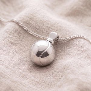 Self-fill Tennis Ball Memorial Ashes Pendant