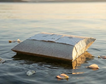 Journey Biodegradable Water Urn for Ashes - Natural (Beige) – Extra Large