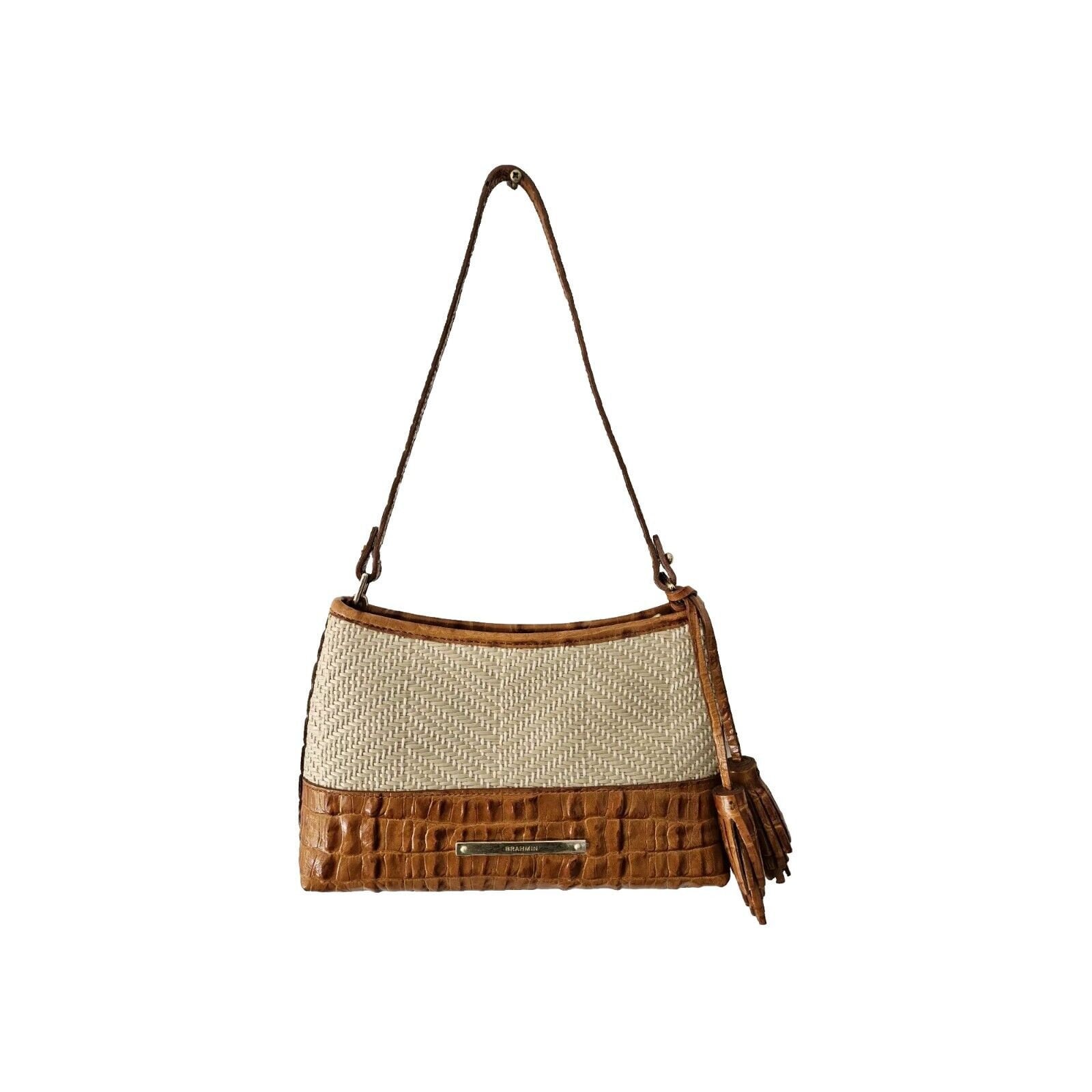 Brahmin Claire aubergine Pecan Brown