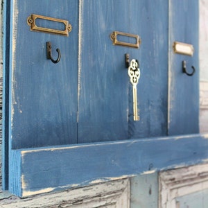 Landhaus Schlüsselbrett, Schlüsselkasten MATS Shabby antique chic Handgefertigt