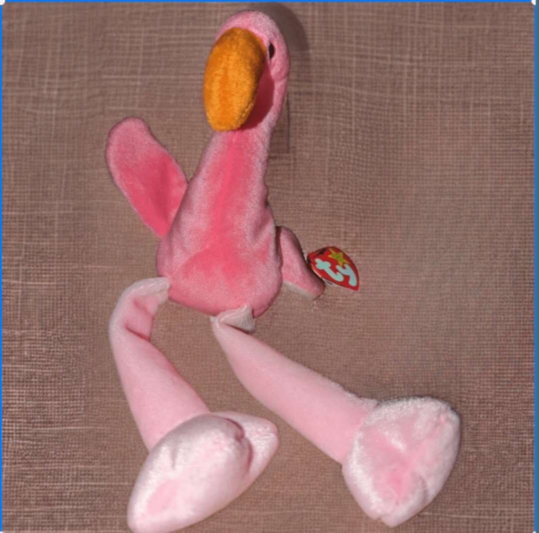 Limited Edition Vintage TY Pinky Beanie Baby: Rare and Highly - Etsy