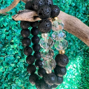 Lava Rock & Birthstone Series - 10mm