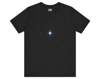 Vega Star Constellation T-Shirt, Celestial Tee, Space Astronomy Shirt, Zodiac Unisex Top, Galaxy Graphic Tee