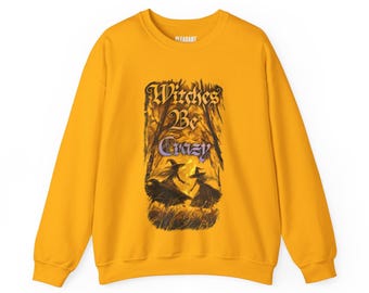 Vintage Witches Be Crazy Sweatshirt, Funny Witch Sweatshirt, Vintage Halloween Women Shirt, Witchy Vibes Sweatshirt