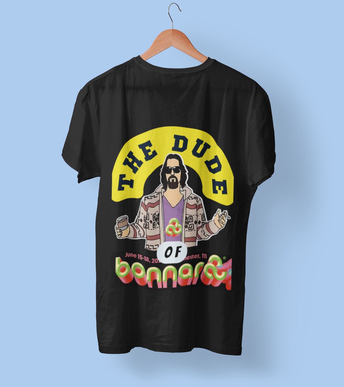 thumbnail image 2 of Rare Vintage The Big Lebowski Y2k I Don't Roll On Shabbos Shirt Dude Walter 2 of 10