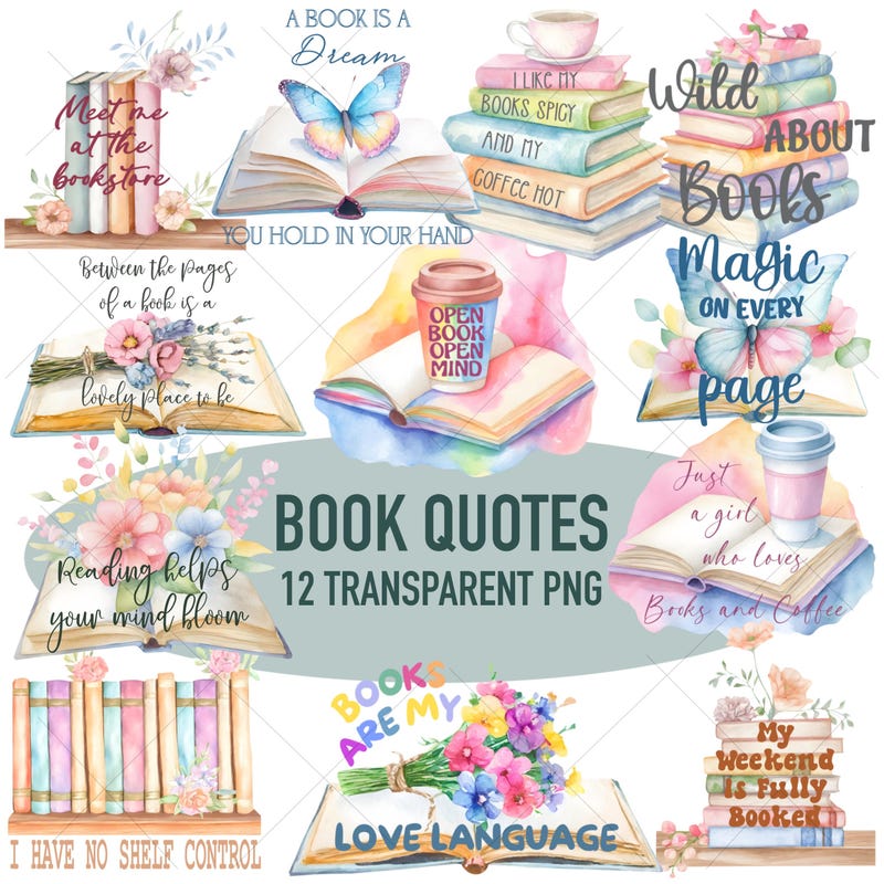 Book Quotes - Etsy