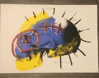 Skull Screen Print A3