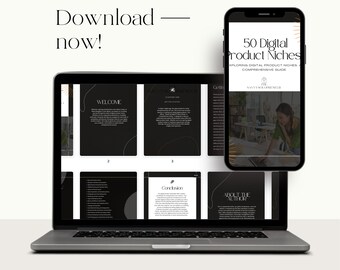 Explore 50 Profitable Niches | Create & Sell Digital Products for Maximum Profit| Etsy Success| Create | Sell | Pick your niche | Success