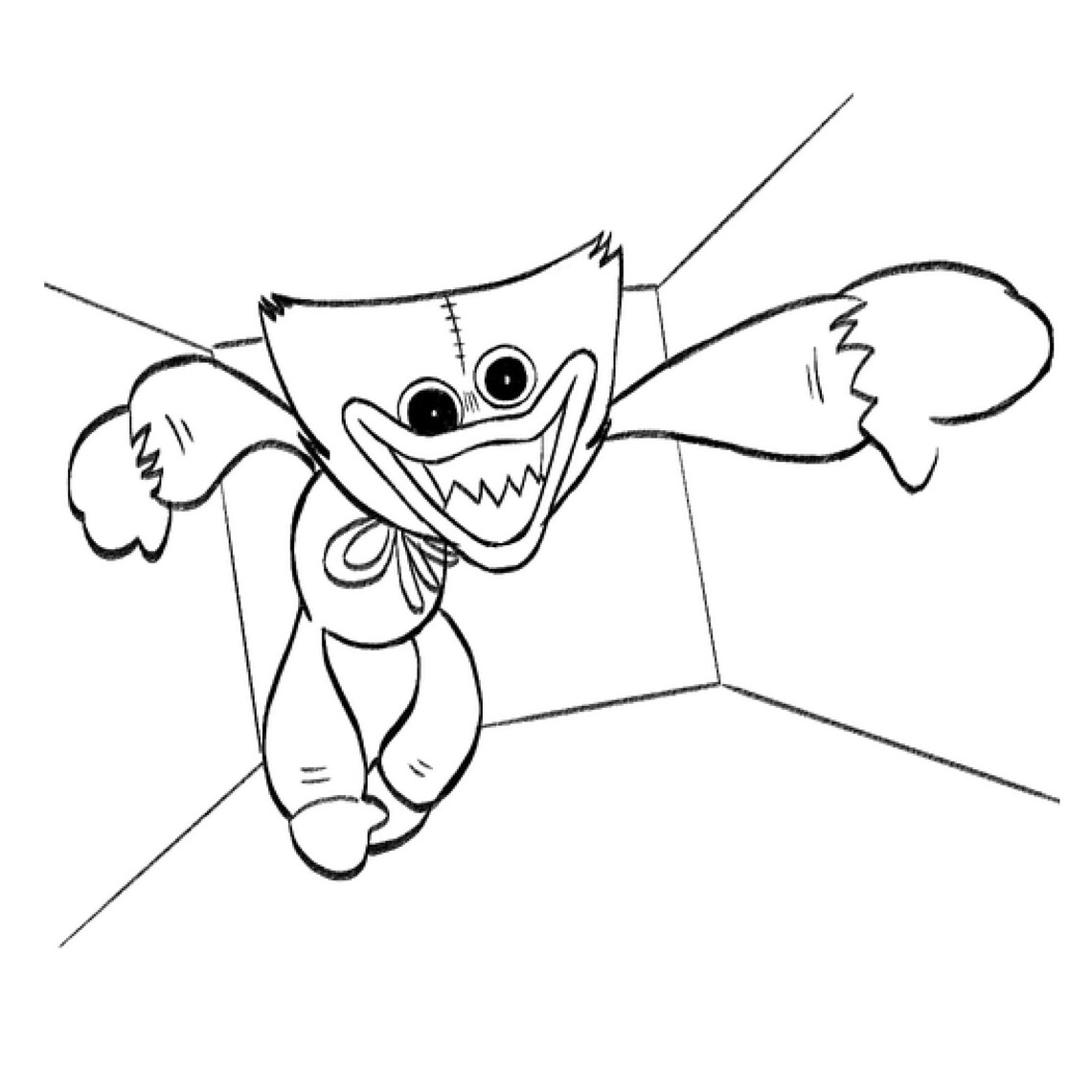 Huggy Wuggy Coloring Book Printable PDF - Etsy