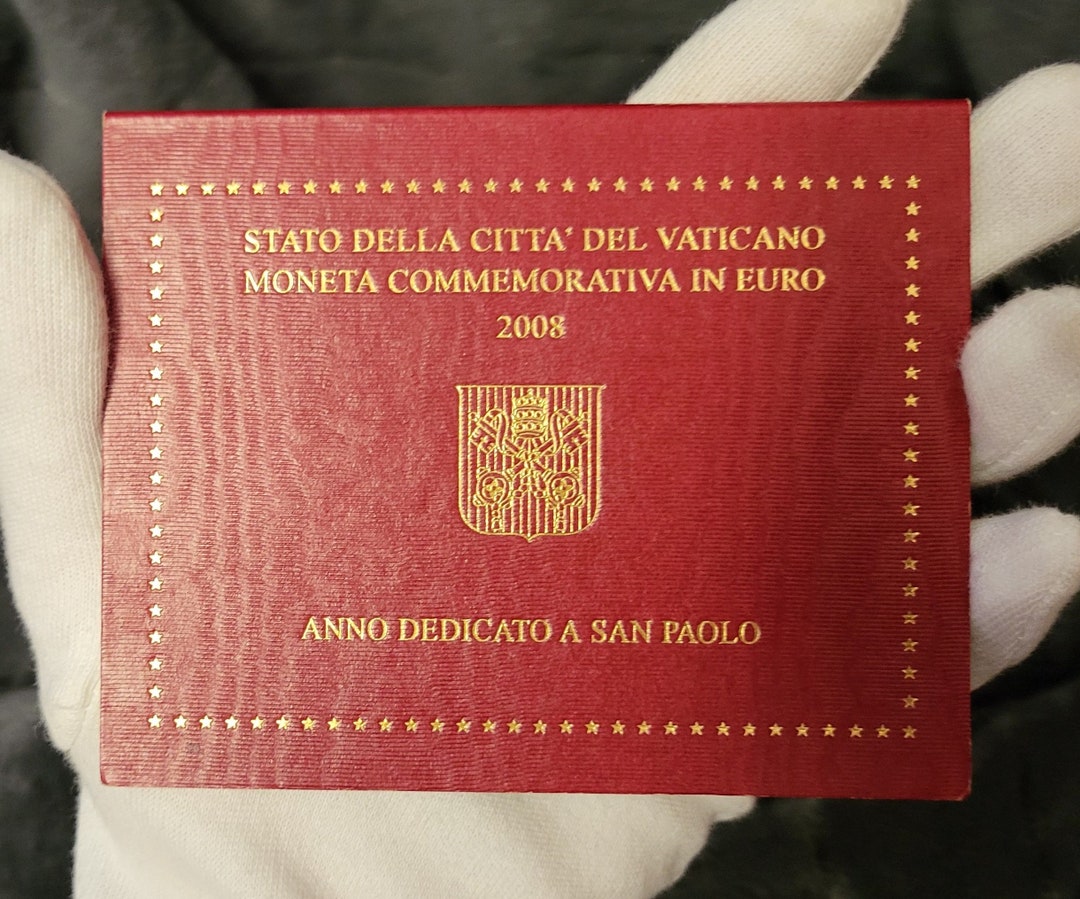 RARE Pièce VATICAN 2 Euros En Coffret Brillant Universel - Etsy